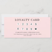 Moderne, Salon, 10 - Carte de fidélité (Dos)