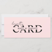 Moderne, Salon, 10 - Carte de fidélité (Devant)