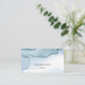 Moderne, salon, minimaliste, carte de visite aquar (Debout devant)