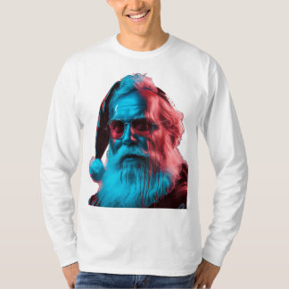 Moderne Santa Claus Mannen Sweatshirts T-shirt