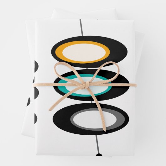 Moderne satelliet van de middeleeuwen  inpakpapier vel (In situ)