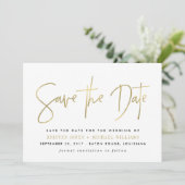 Moderne Save the Date Aankondigingen (Staand voorkant)