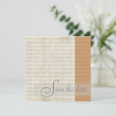 Moderne Save the Date Aankondigingen (Staand voorkant)