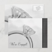 Moderne save the date kaarten (Voorkant / Achterkant)