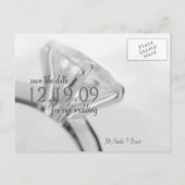 Moderne save the date kaarten (Achterkant)