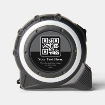 Moderne Scannbare QR-code | Zwart Grijs & Wit