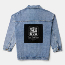 Moderne Scannbare QR-code | Zwart Wit & Grijs