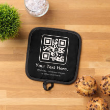 Moderne Scannbare QR-code | Zwart Wit & Grijs