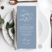 Moderne schattige, bruiloft plaats instelling dank programma