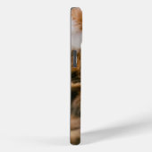 Moderne Schattigee Custom Pet Foto & Naam Roze Har Case-Mate iPhone Case (Achterkant / Rechts)