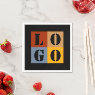 Moderne Schattigee gepersonaliseerde geschenken Zw Servet