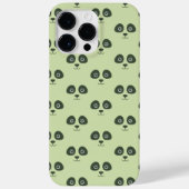 Moderne Schattigee Panda Face lichtgroen Case-Mate iPhone Case (Achterkant)