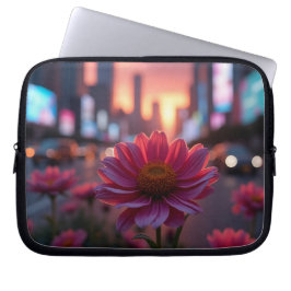 Moderne Schemer Madeliefjes 10' Laptop Sleeve