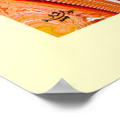 Moderne schilderijen binnen poster (Hoek)