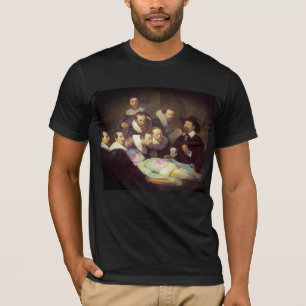 Moderne schilderkunst naar Rembrandt Anatomie Les T-shirt