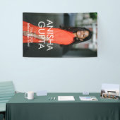 Moderne SCHolar EDITABLE Afstuderen Banner (Beurs)