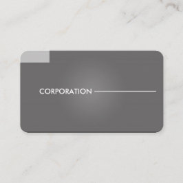 Moderne, schone grijze visitekaartjes