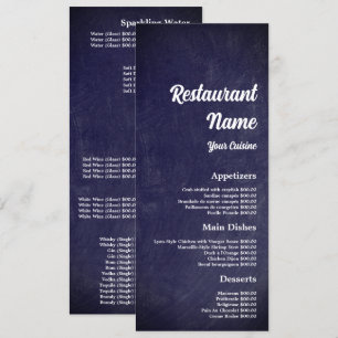 Moderne schoolbord, restaurant slanke lijn menu
