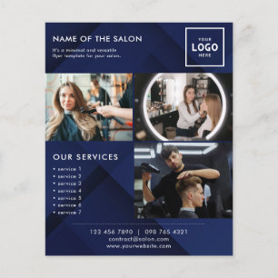Moderne schoonheidsbrandingontwerp voor profession flyer