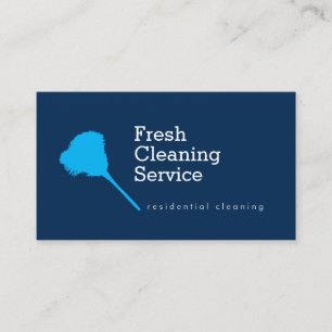 Moderne schoonmaakservice, huishoudster II Visitekaartje