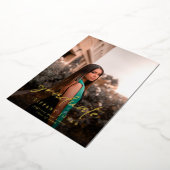 Moderne Script 2 Foto's Afstudeer aankondiging (Gedraaid)