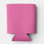 Moderne Script Bruiloft Feest Custom Hot Pink Blikjeskoeler (Achterkant)