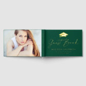 Moderne Script Green Photo Graduation (Complet)