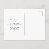 Moderne Script Home Sweet Home Photo Moving Aankondigingskaart (Achterkant)