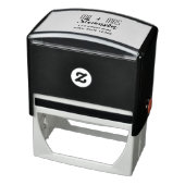 Moderne Script Huwelijks Retouradres Stempel (Product)