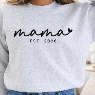 Moderne script mama trui, Op maat gemaakte nieuwe  Trui