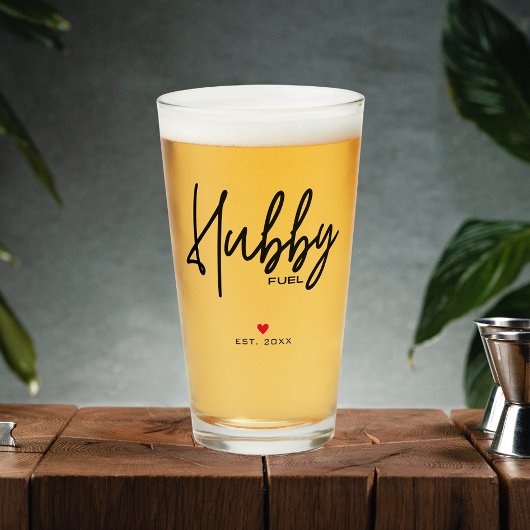 Moderne Script Man Custom Ingestelde Datum Glas
