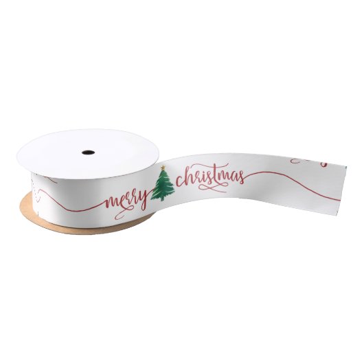 Moderne Script Merry Kerstboom Lint (Spoel)