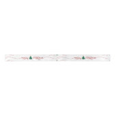 Moderne Script Merry Kerstboom Lint (Voorkant)