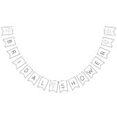 Moderne Script Pickleball & Prosecco Bruidsmeisje Vlaggetjes (Alle)