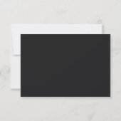 Moderne Script Sympathie Dank u begrafeniskaart Bedankkaart (Achterkant)