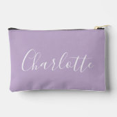 Moderne script typografie naam Eenvoudige Orchidee Etui (Achterkant)