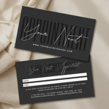 Moderne script typografie professionele herinnerin