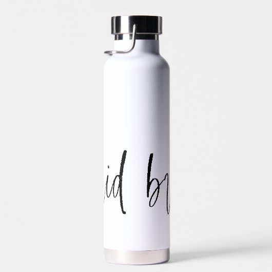  moderne scriptbridesmaïde cadeautjes waterfles (Rechts)