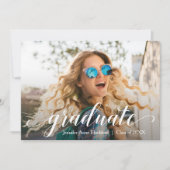 Moderne scriptfotograaf kaart (Voorkant)