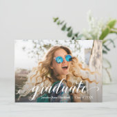 Moderne scriptfotograaf kaart (Staand voorkant)