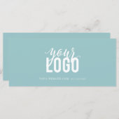 Moderne scriptpagina Bedrijfscadeaucertificaat (Voorkant / Achterkant)