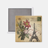 moderne  scripts zoals Paris Eiffel Tower Magneet (Voorkant / Achterkant)