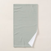 Moderne Seafoam Green Trois Pièces (Serviette à main)