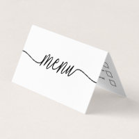 Moderne selectie in het menu Eenvoudig script in z