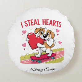 Moderne sentimentele Valentijn Kussens voor huisdi