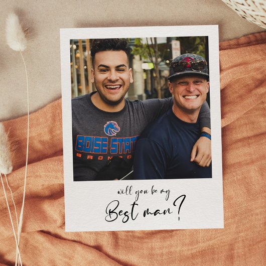 Moderne Seras-tu mon meilleur carte photo