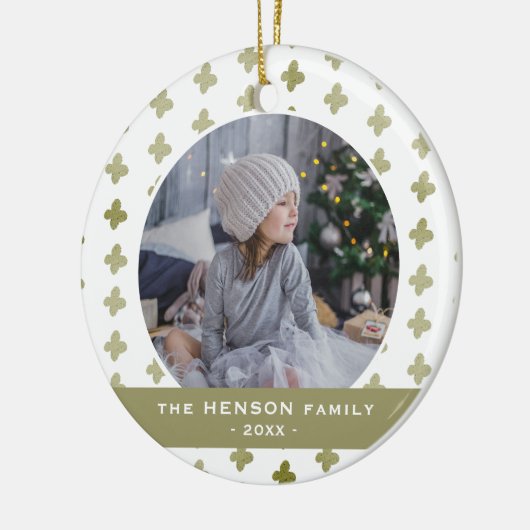 Moderne serie Floral Pattern Keramisch Ornament (Links)