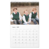 Moderne serie Foto legant Script Custom Year Cal Kalender (Mar 2027)