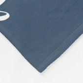 Moderne serie Monogram 3 Foto Collage Fleece Deken (Hoek)