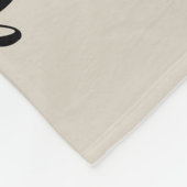 Moderne serie Monogram 3 Foto Collage Fleece Deken (Hoek)